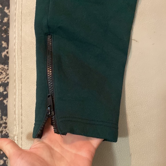 Kooples Sport high waisted skinny green jogger sweatpants - Picture 11 of 15